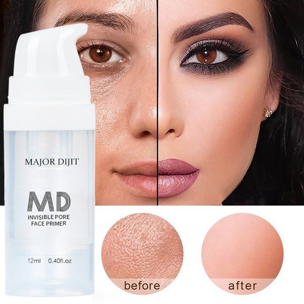MAJOR DIJIT Makeup Face Primer Base Natural Matte Pores Shrinking Invisible Prolong Facial Cosmetic