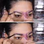 8pcs make up template for eyebrow shaper stencil template stencil template