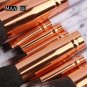 15 pcs Marble Texture Makeup Brushes Set For Women Daily Powder Eyeshadow Background