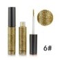 8pcs Awesome Glitter Cosmetics 8 Color Waterproof Shimmer Pigment Silver Gold Metallic