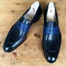 Handmade Mens Two tone Leather shoes moccasins Loafer, Men leather dress shoes