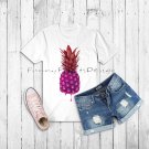 Purple pineapple,decal,clipart,sublimation,PNG,DTG printing,design download,print