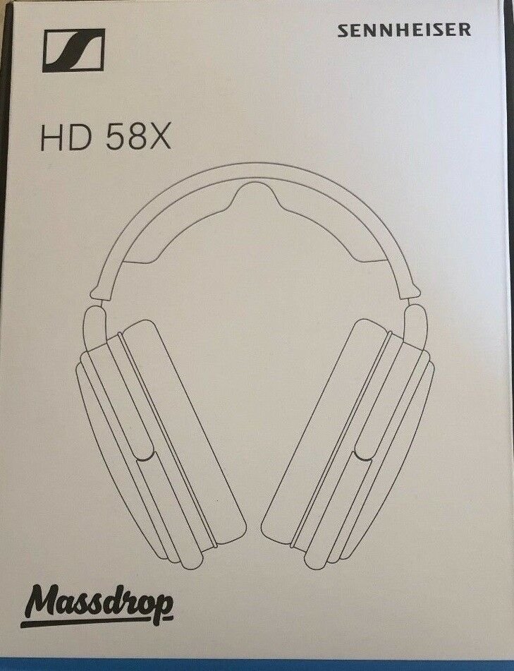Sennheiser HD 58X Audiphile Jubilee Headphones Brand New