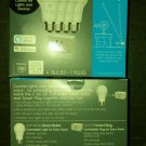 C by GE A19 built in wifi Smart plug LED Light Bulb soft White 93119082 4 pack New