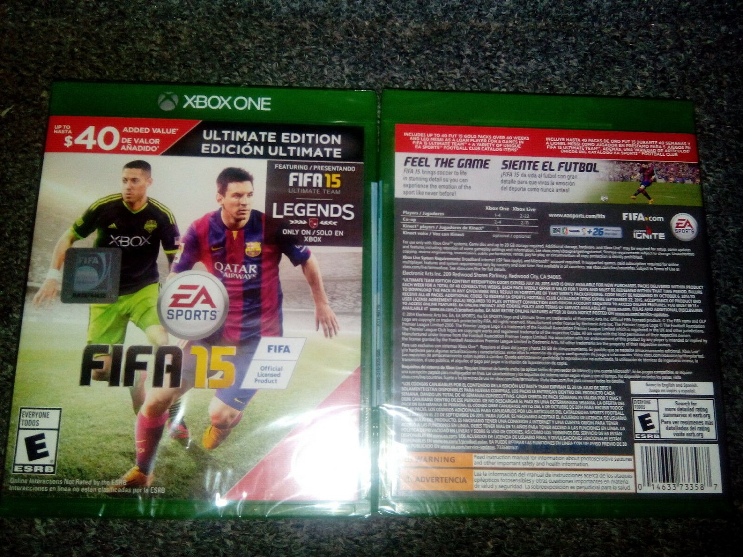 FIFA 15 Ultimate Team Edition Xbox One 2014  BRAND NEW