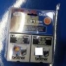 Brother lc31bk2pks Black 2 Pack Ink Cartridges genuine official authentic New