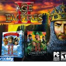 Age of Empires 2 and conquerors expansion for windows PC plus voobly content DVD