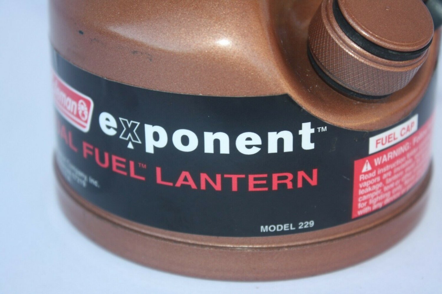 RARE COLEMAN 229 EXPONENT LANTERN 2006