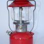 COLEMAN LANTERN 200A RED WITH PLASTIC CARRYING CASE 1977