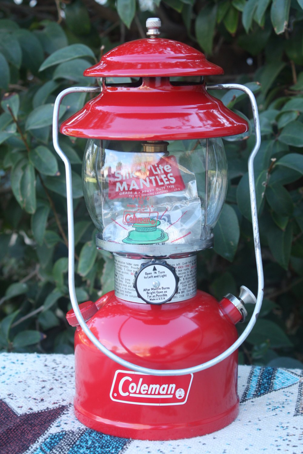 COLEMAN LANTERN 200A 1975 UNFIRED