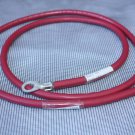 50" POSITIVE CABLE LEAD WITH 3/8" EYELETS