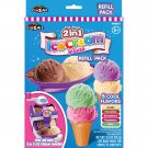 CRA-Z-ART THE REAL 2IN1 ICE CREAM MAKER REFILL PACK # 18067