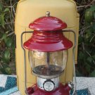 Rare Coleman 200A Burgundy Lantern With Clamshell case