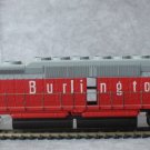 HO Scale Burlington 6000 Locomotive 16 wheel