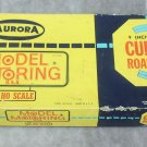 aurora model motoring  9" curved roadways Slot Car Track 1519
