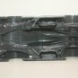 HO AFX - Tomy Slot Car Black Silver Blue #9 Peugeot Le Mans on a MEGA G Chassis