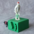 Strombecker Slot car 1/32 Scale Flag Man Strombecker Slot car 1/32 Scale Flag Man