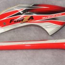 JR Propo Forza 450EX Helicopter Main and Tail Body Red JR Propo Forza 450EX Helicopter Main and Tail Body Red