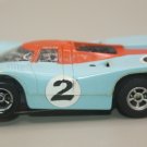 Aurora AFX Porsche 917 lightning Blue Slot Car Aurora AFX Porsche 917 lightning Blue Slot Car