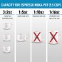 Zulay Classic Stovetop Espresso Maker Classic Italian Style 5.5 Espresso Cup Moka Pot Quick Cleanup