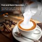 HadinEEon Milk Frother 17oz Electric Milk Frother Steamer Stainless Steel Auto Hot/Cold and Warmer