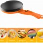 Portable Electric Crepe Maker, 110V Non-Stick Coating Crepe Pan, Auto Temperature Control for Crepes