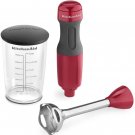 KitchenAid KHB1231 2-Speed Hand Blender, Empire Red - KHB1231ER