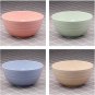 Unbreakable Cereal Bowls - 24 OZ Wheat Straw Fiber Lightweight Bowl Sets 4