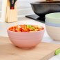 Unbreakable Cereal Bowls - 24 OZ Wheat Straw Fiber Lightweight Bowl Sets 4