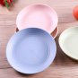 4 PACK Lightweight Wheat Straw Plates 7.8' Unbreakable Dinner Plates