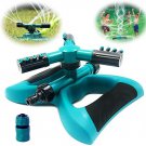 Buyplus Lawn Sprinkler Automatic 360 Rotating Garden Hose Watering Sprinkler Leak Free Durable 1PACK