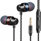Stereo inEar Earbuds with Mic and Volume Control Noise Isolating Android Phone Tablet Laptop 3.5mm