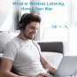 Bluetooth Headphones, LETSCOM  Wireless Headphones Over Ear with Deep Bass Built-in Mic