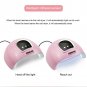 UV LED Nail Lamp 54W Professional Nail Dryer Gel Polish Light with 3 Timer Setting