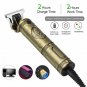GSKY Professional Hair Clippers for Men Electric Haircut Kit Vintage Gold