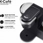 Keurig K-Cafe Coffee Maker, Single Serve K-Cup Pod Coffee, Latte and Charcoal
