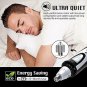 Ear and Nose Hair Trimmer Clipper - 2019 Professional Painless Eyebrow Black