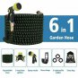 Gpeng Expandable Garden Hose, Water Collapsible Hose 25ft, Green