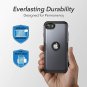YOUMAKER [2020 Upgraded] for iPhone SE 2020 Case, Full Body Rugged with Black