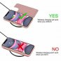 Arae Case for iPhone 11 PU Leather Wallet with Card Pockets Rose Gold