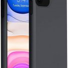 Miracase Liquid Silicone Case Compatible with iPhone 11 6.1 inch(2019), Black