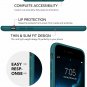OUXUL iPhone 8 case,iPhone SE 2020 Case,iPhone 7 Phone case Blackish Green