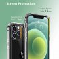 Temdan Clear Case Compatible with iPhone 12 Case/Compatible