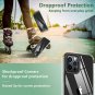 Temdan Clear Case Compatible with iPhone 12 Case/Compatible
