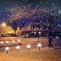 INCX Solar Lights Outdoor, 8 Pack LED Globe Powered Garden Light...