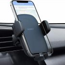 2021 Upgraded AUKEY Phone Car Holder with Stronger Vent Clip, Hands Black