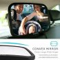 Car Mirror Baby Rear Facing Seatï¼Baby Safely Monitor L, BLACK