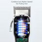 Limural Hair Clippers for Men Professional Cordless Bright Silver