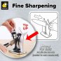Official As Seen On TV Bavarian Edge Kitchen Knife Sharpener by BulbHead,...