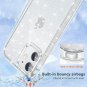CASEKOO Crystal Glitter Designed for iPhone 12 Case, Twinkle Stardust